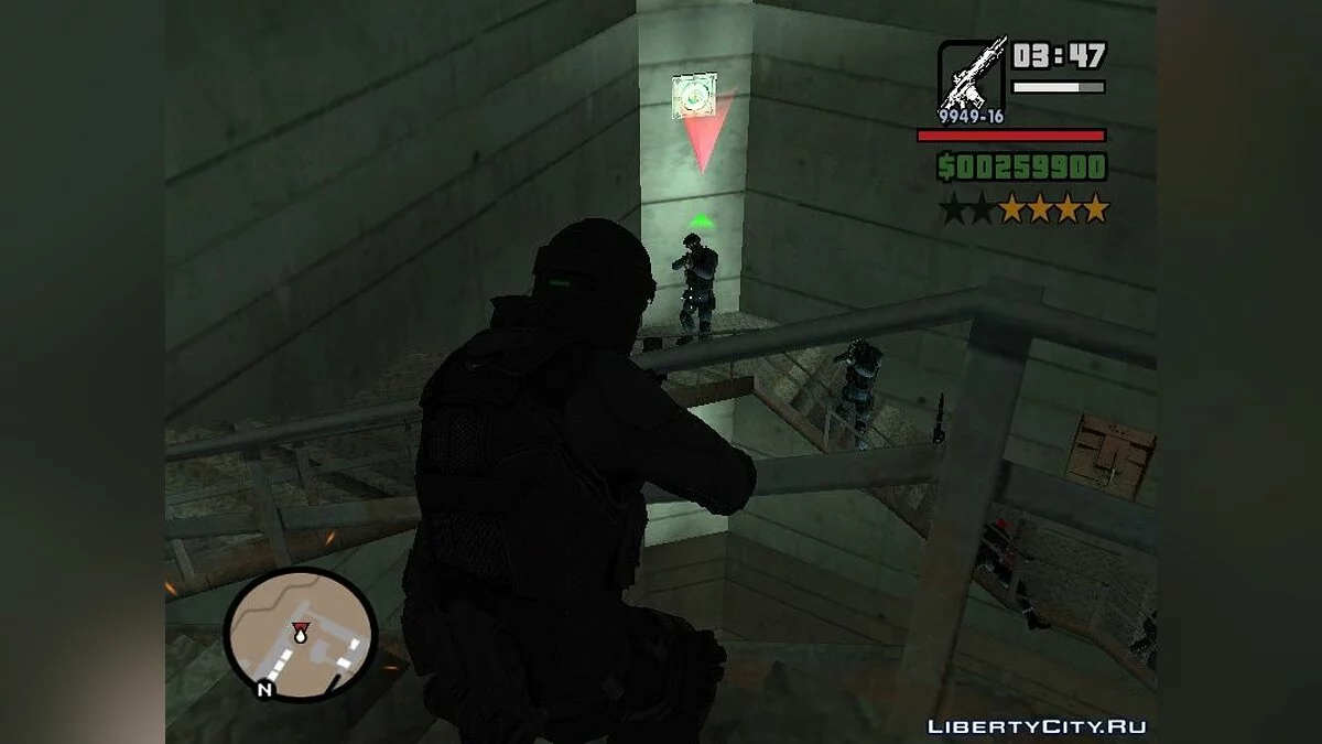 Splinter Cell:Night Game / GTA San Andreas