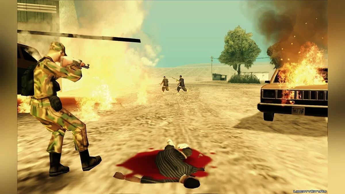 Доблестный спецназ. [DYOM 8 beta 2] / GTA San Andreas