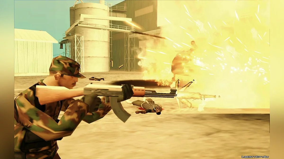 Доблестный спецназ. [DYOM 8 beta 2] / GTA San Andreas