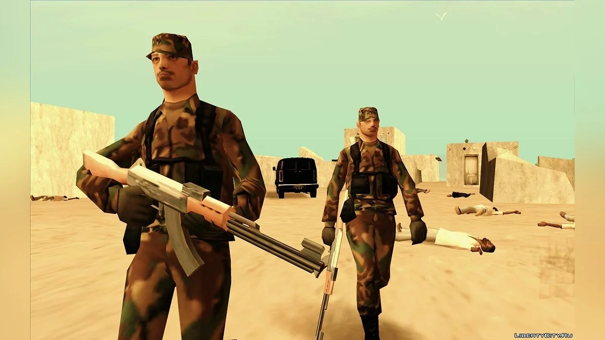 Доблестный спецназ. [DYOM 8 beta 2] / GTA San Andreas