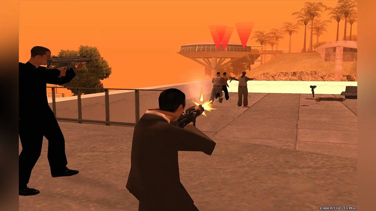 [DYOM v8] Нападение на особняк / GTA San Andreas