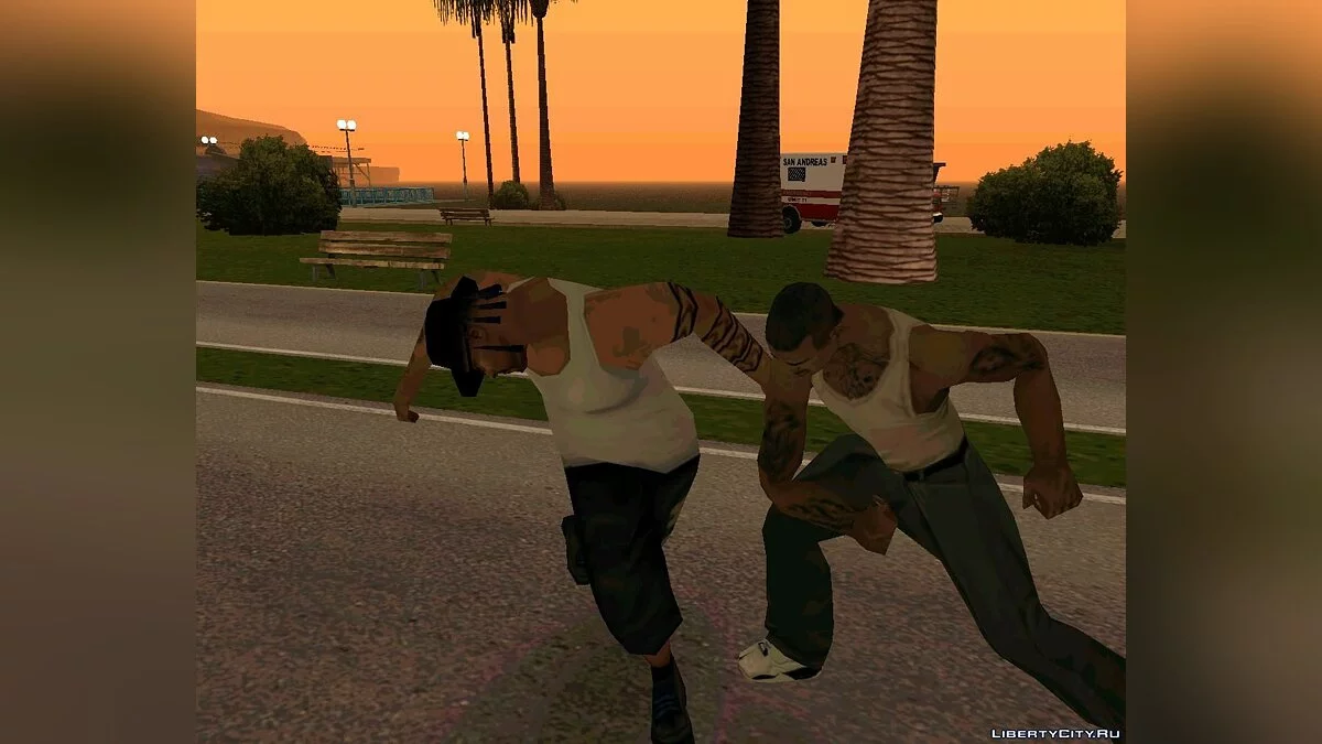 Сизар бывает быть СЛОМАНО - Миссия с Озвучкой / GTA San Andreas