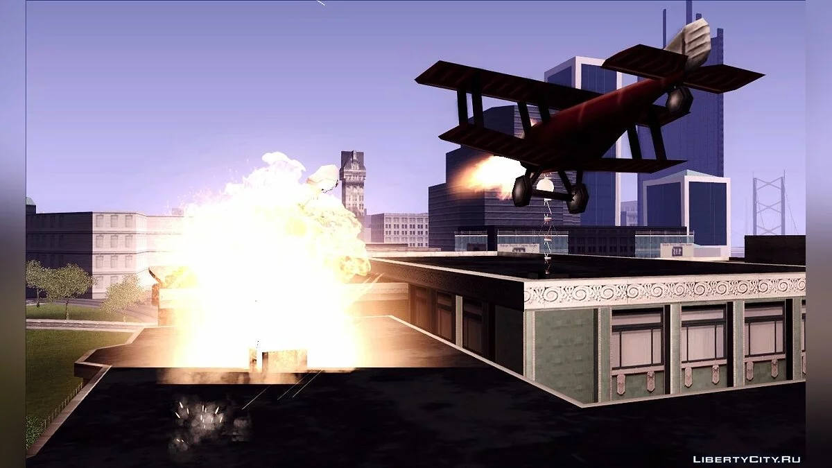 Воздушная атака (за Беркли) [DYOM] / GTA San Andreas