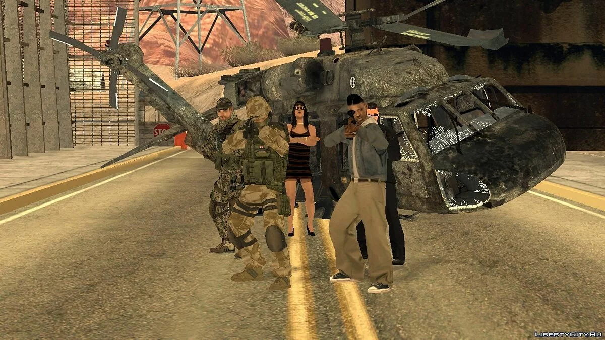 Soldier of Fortune  (Alpha-Remix) / GTA San Andreas