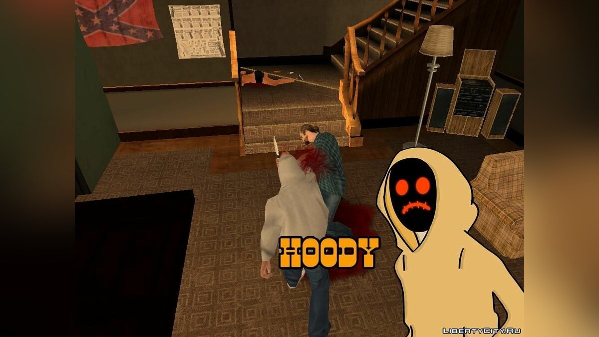 Скачать [Creepypasta] Hoody для GTA San Andreas