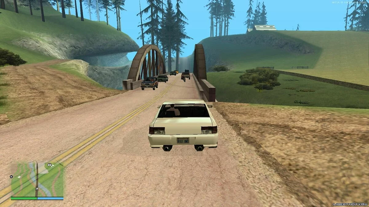 Мужчины за работой - Проблемы на дороге / GTA San Andreas