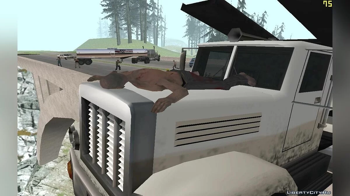 Ходячие мертвецы. Эпизод 1: Первая кровь... // The Walking Dead. Episode 1: First blood... [DYOM] / GTA San Andreas