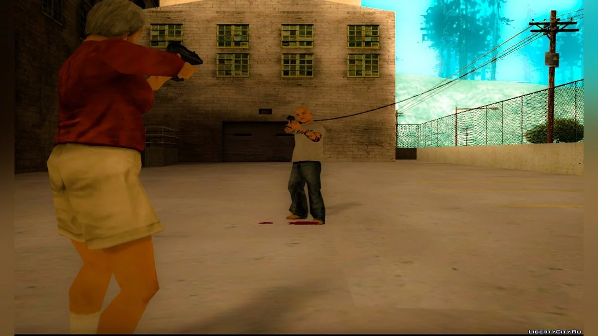 Бабкины Семечки / GTA San Andreas