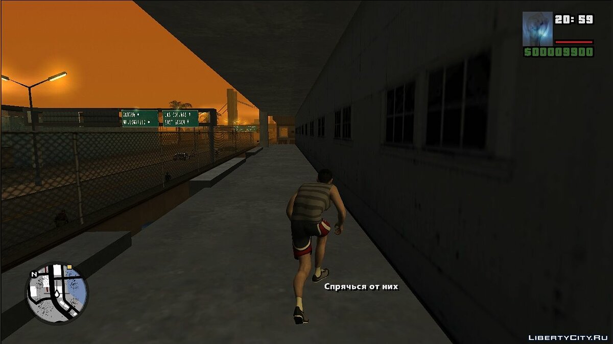 Скачать Бегун с удачей для GTA San Andreas