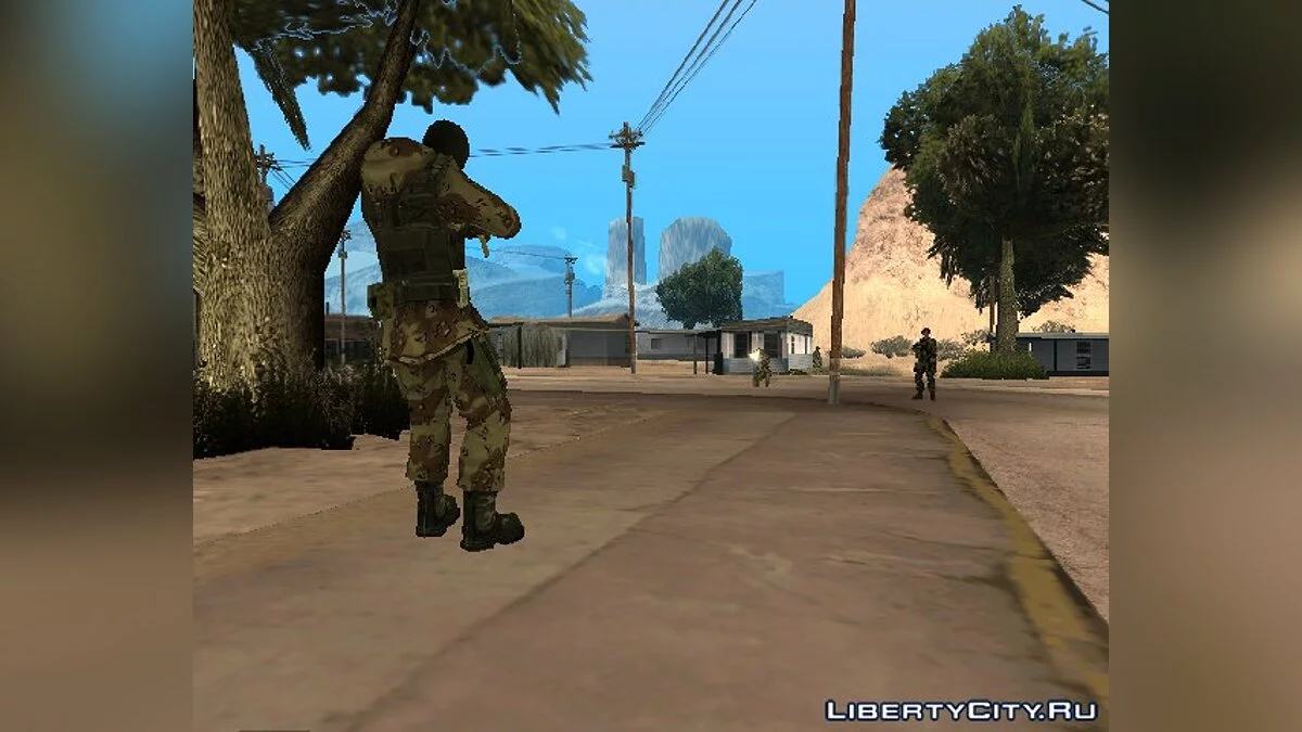 Call of Duty Modern Warfare (Действие I) / GTA San Andreas