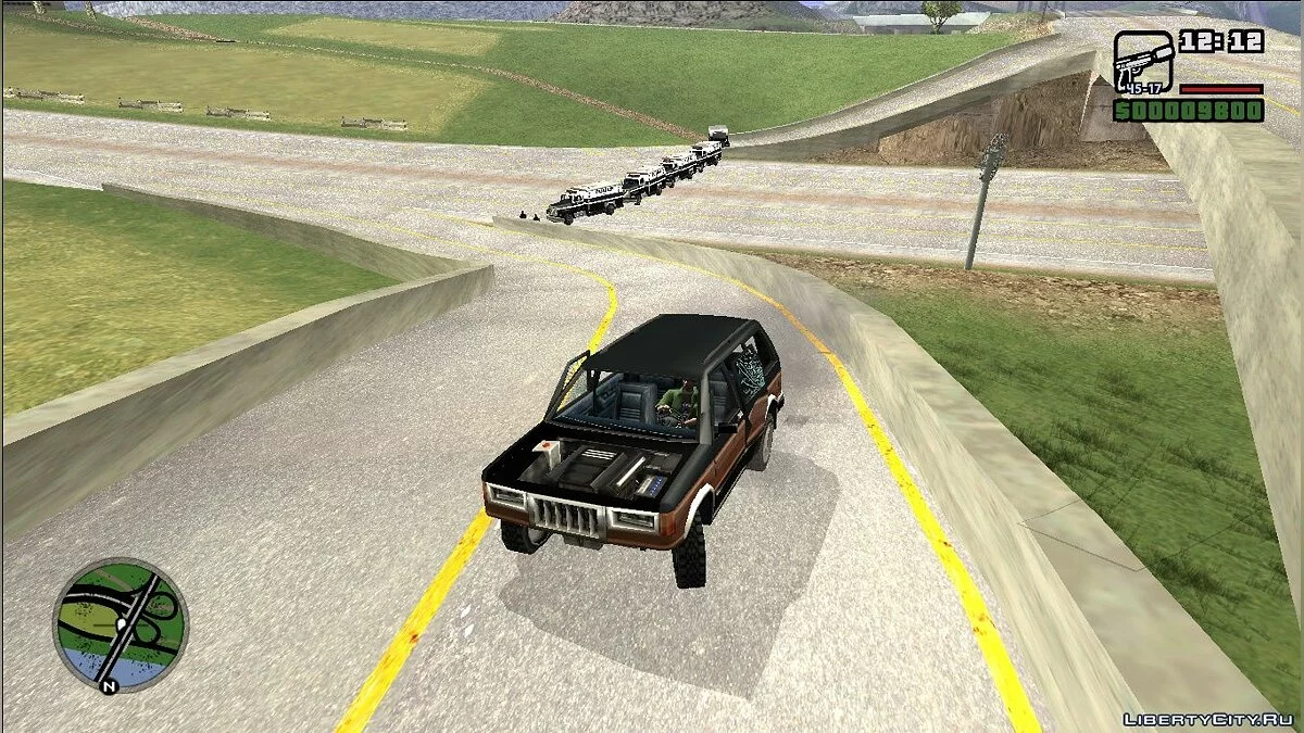 Хакер и ночной курьер. История Стенка. Часть 1 / GTA San Andreas