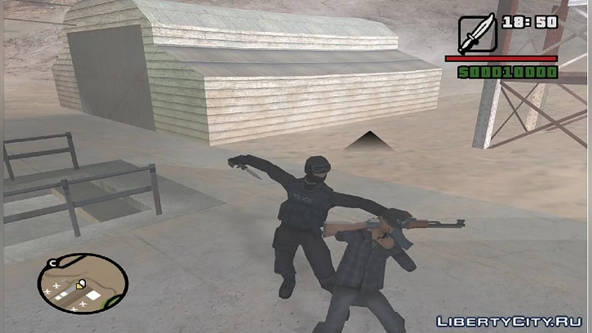 Workdays of a Commando: Counter-Terrorism / GTA San Andreas