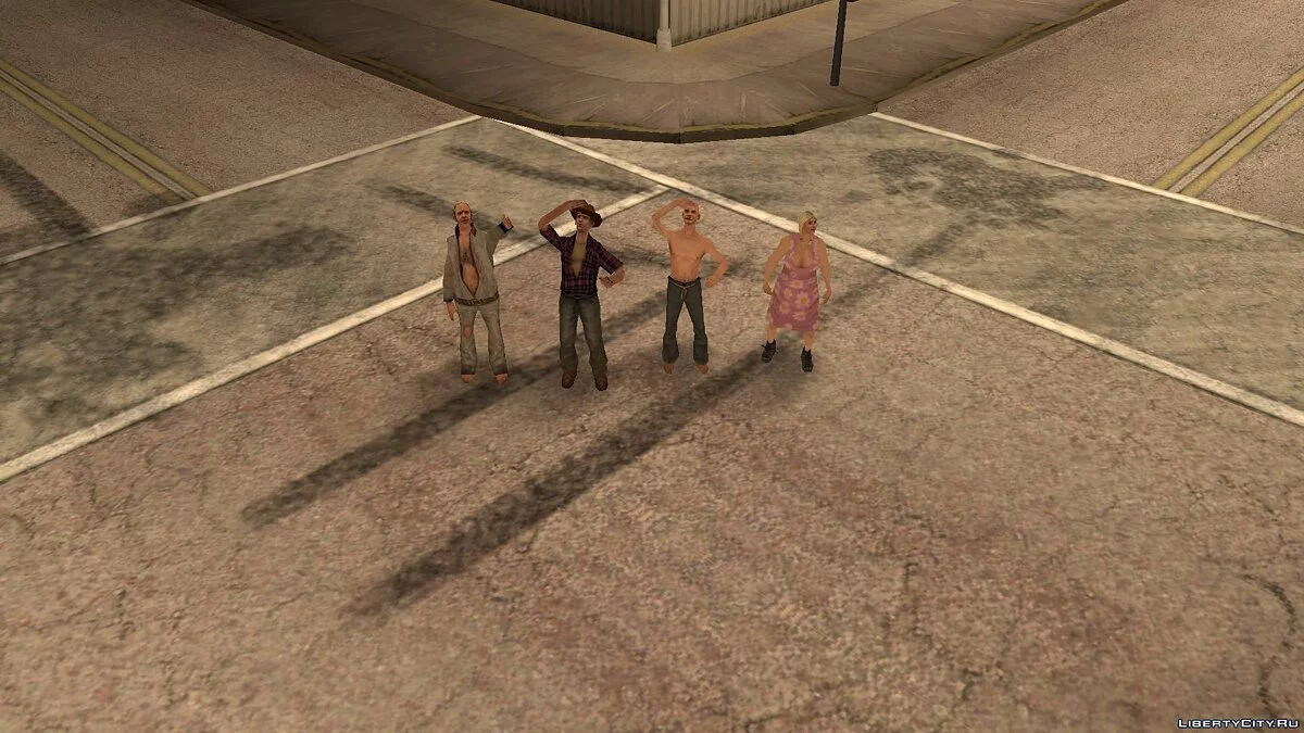 Тёмная сторона Лос-Сантоса / GTA San Andreas