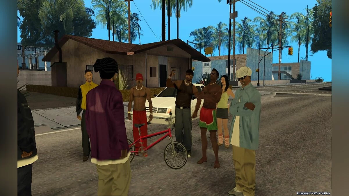 Начало тёмных времен (Незаконченный проект) / GTA San Andreas