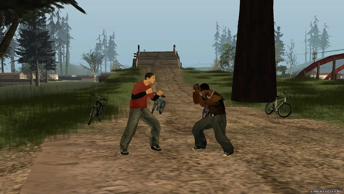 Возвращение из Колумбии (История Лео) / GTA San Andreas