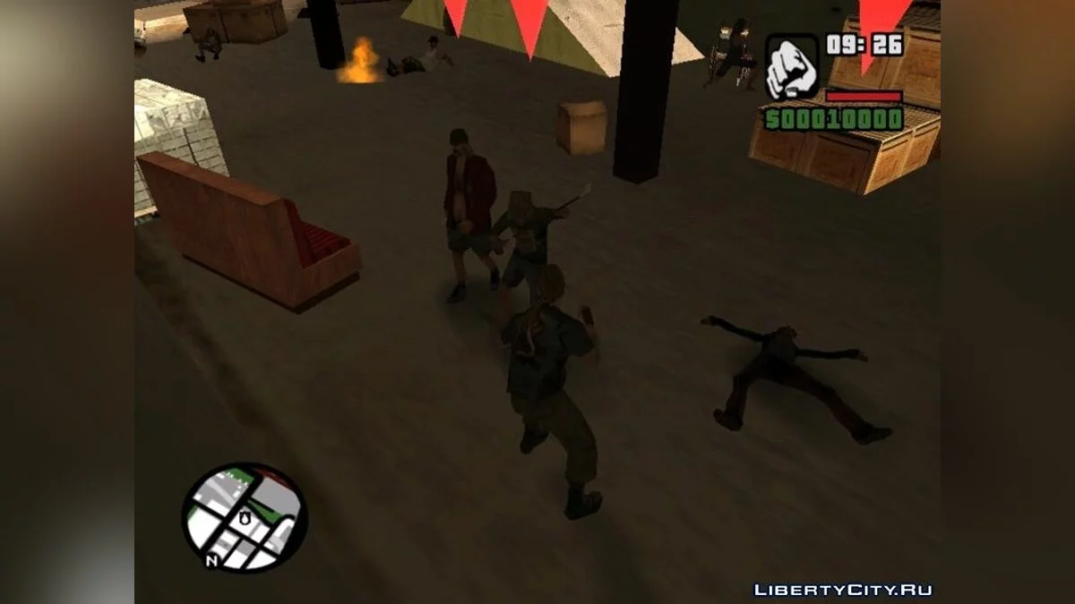 Бомж / GTA San Andreas