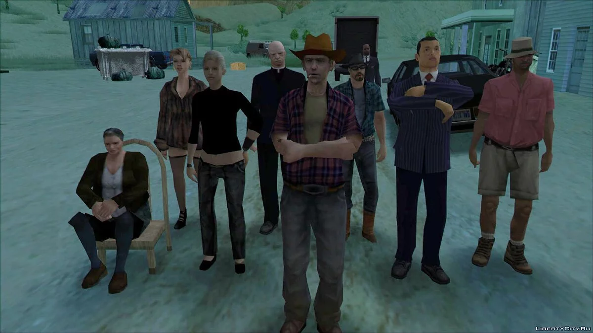 Cowboys: The Tale of Betty Shore (Второй сезон) / GTA San Andreas