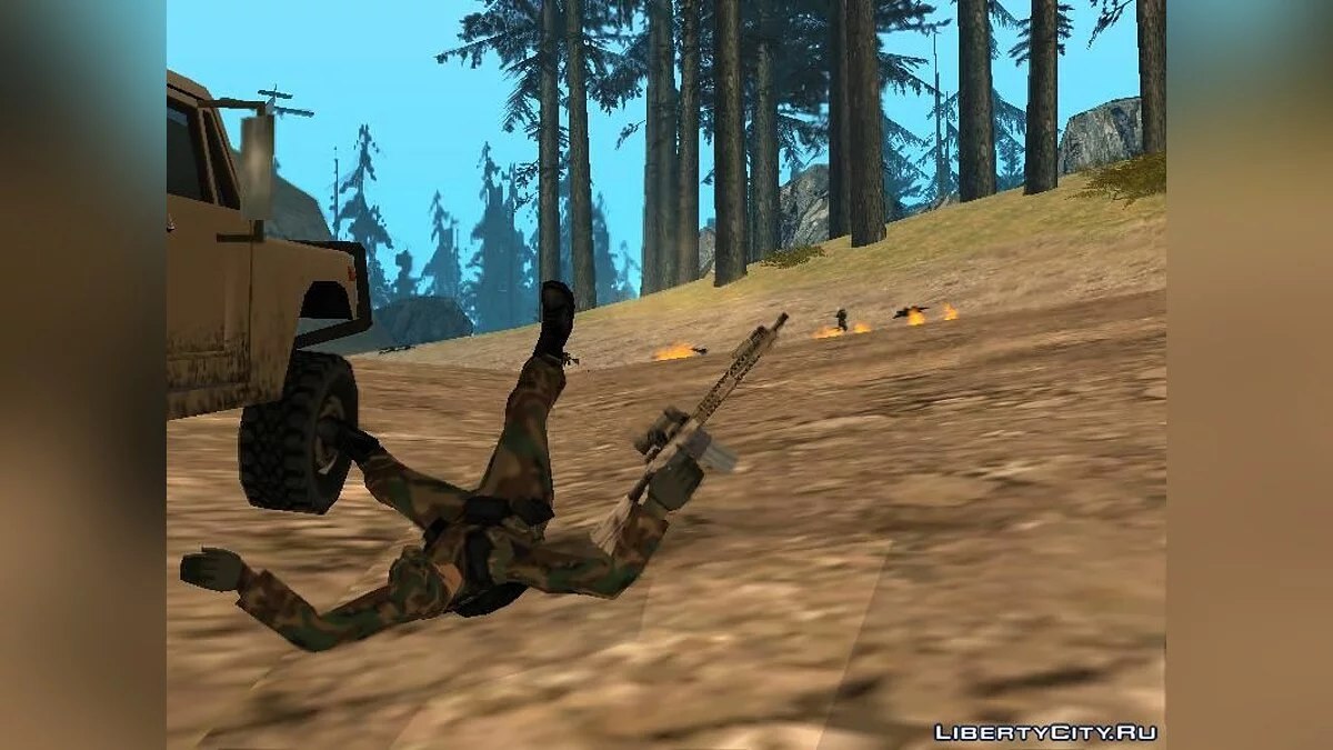 Postapocalyptic Days / GTA San Andreas