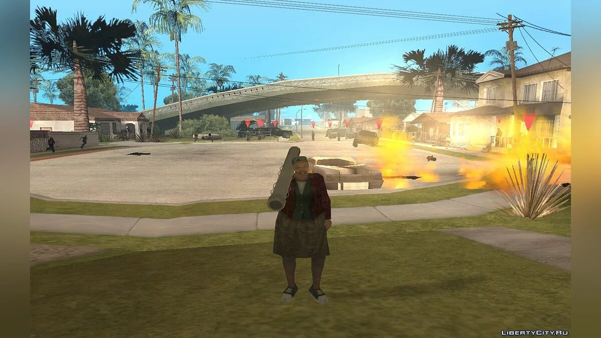 Месть Бабушки СиДжея / GTA San Andreas