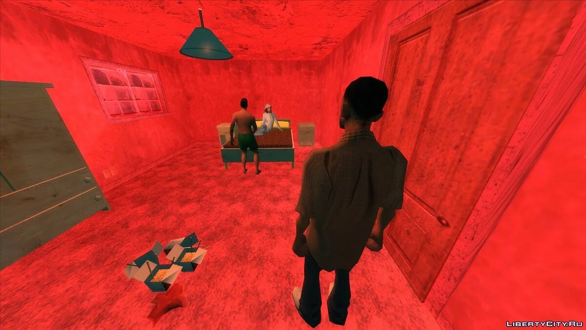 Скафандр и бабочка / GTA San Andreas