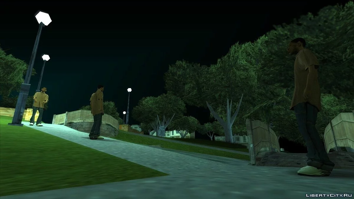 Скафандр и бабочка / GTA San Andreas