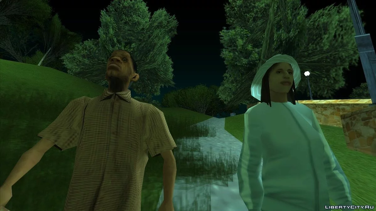 Скафандр и бабочка / GTA San Andreas