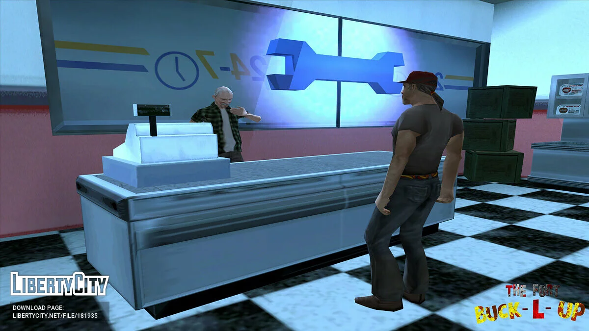 The Fort: Buck-L-Up (Приквел «The Fort») | DYOM / GTA San Andreas