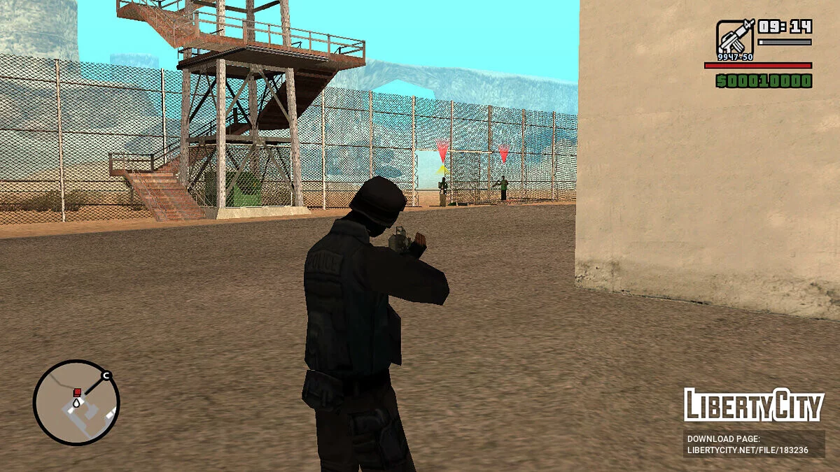 Военный Сэм, часть вторая: Защита Базы / GTA San Andreas