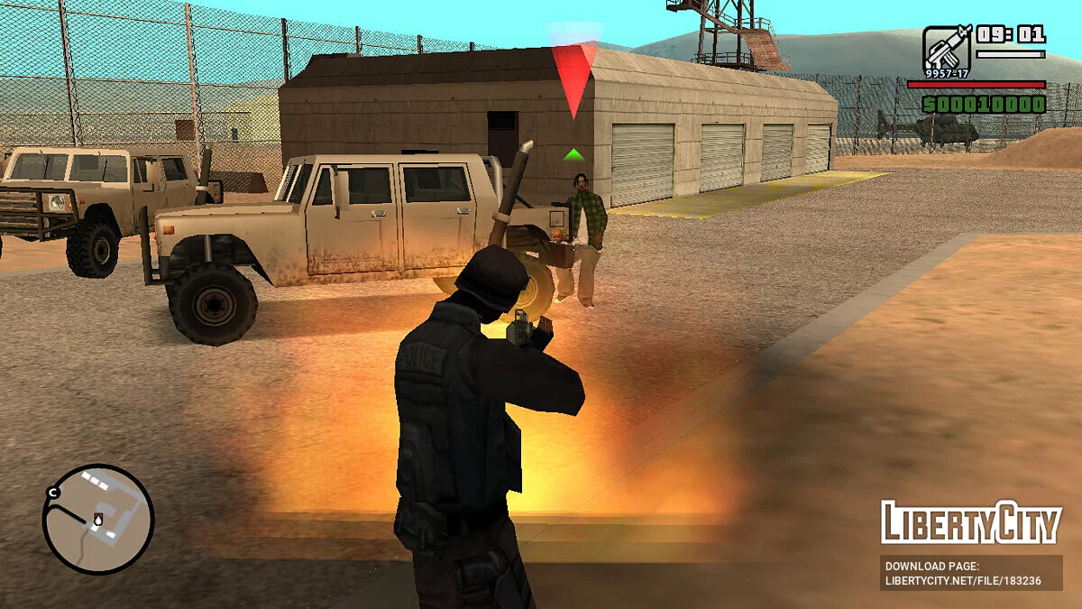 Военный Сэм, часть вторая: Защита Базы / GTA San Andreas