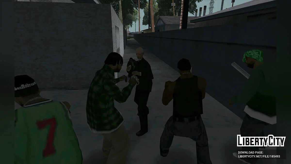 Как дед Петрович Новый год спасал / GTA San Andreas