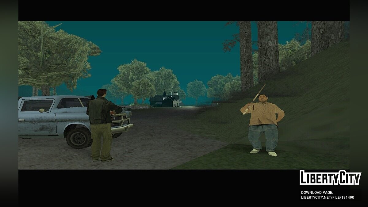 Скачать Глухой для GTA San Andreas