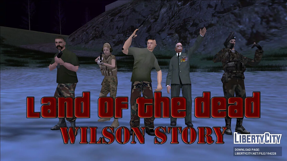 Land of The Dead [DYOM] (устарел - рекомендуется Remake) / GTA San Andreas