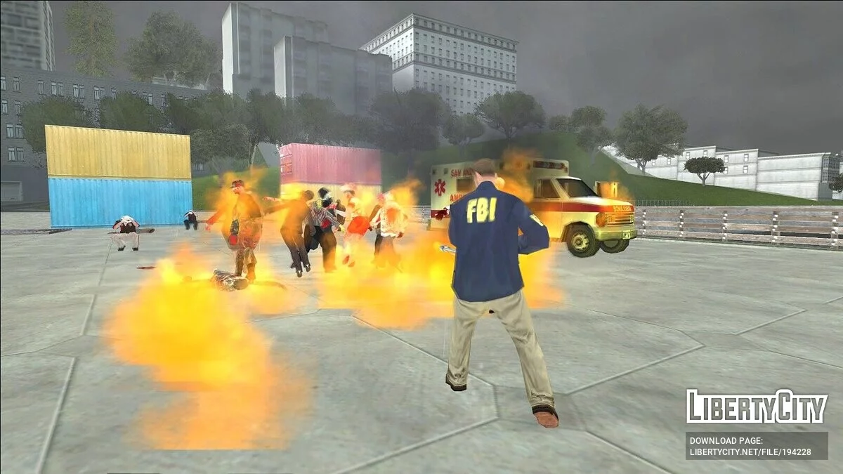 Land of The Dead [DYOM] (устарел - рекомендуется Remake) / GTA San Andreas