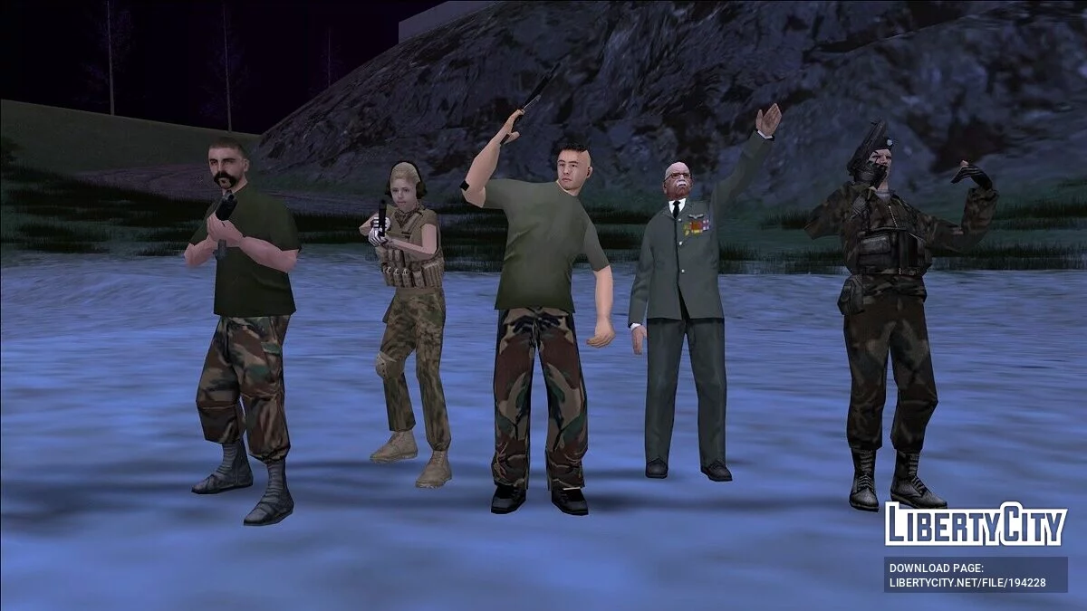 Land of The Dead [DYOM] (устарел - рекомендуется Remake) / GTA San Andreas