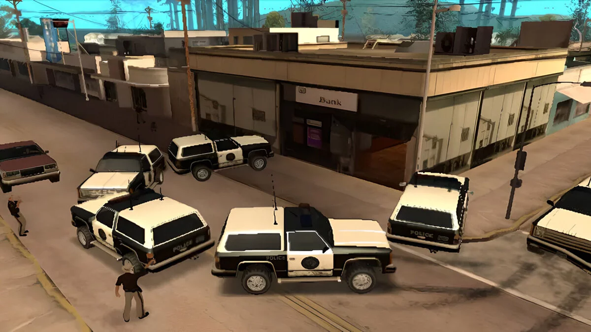 Ограбление банка [DYOM 8] / GTA San Andreas