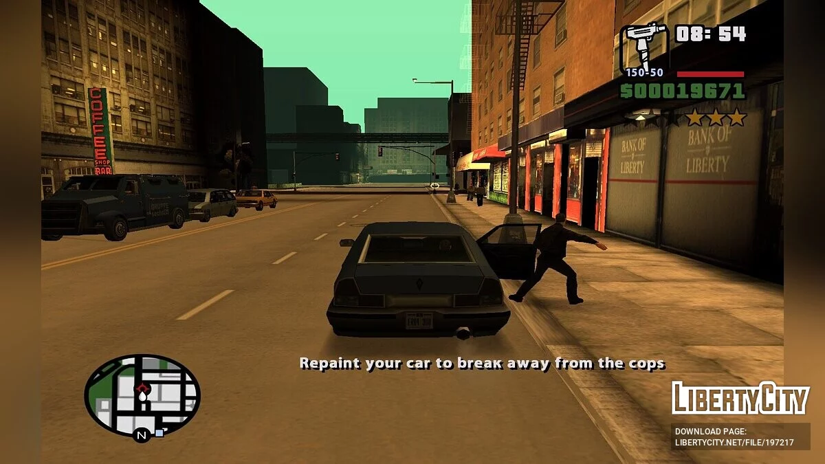 GTA 3 Liberty City StoryLine DYOM version (v0.66) / GTA San Andreas