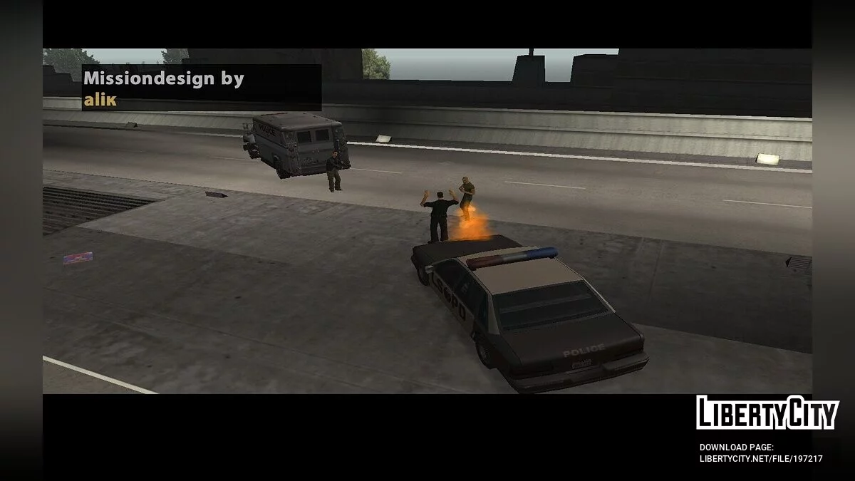 GTA 3 Liberty City StoryLine DYOM version (v0.66) / GTA San Andreas