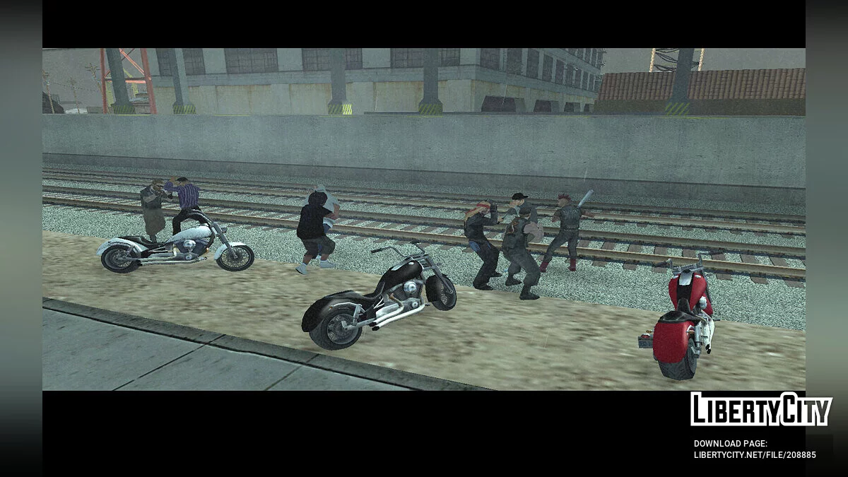 Лучевые | Жизнь байкеров / GTA San Andreas