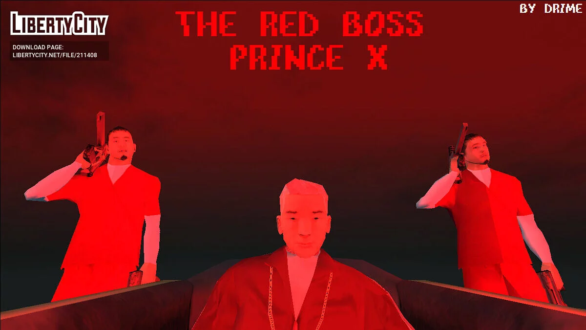 Prince X: The Red Boss | Mission Maker: Remake (SAMMR) для GTA San Andreas