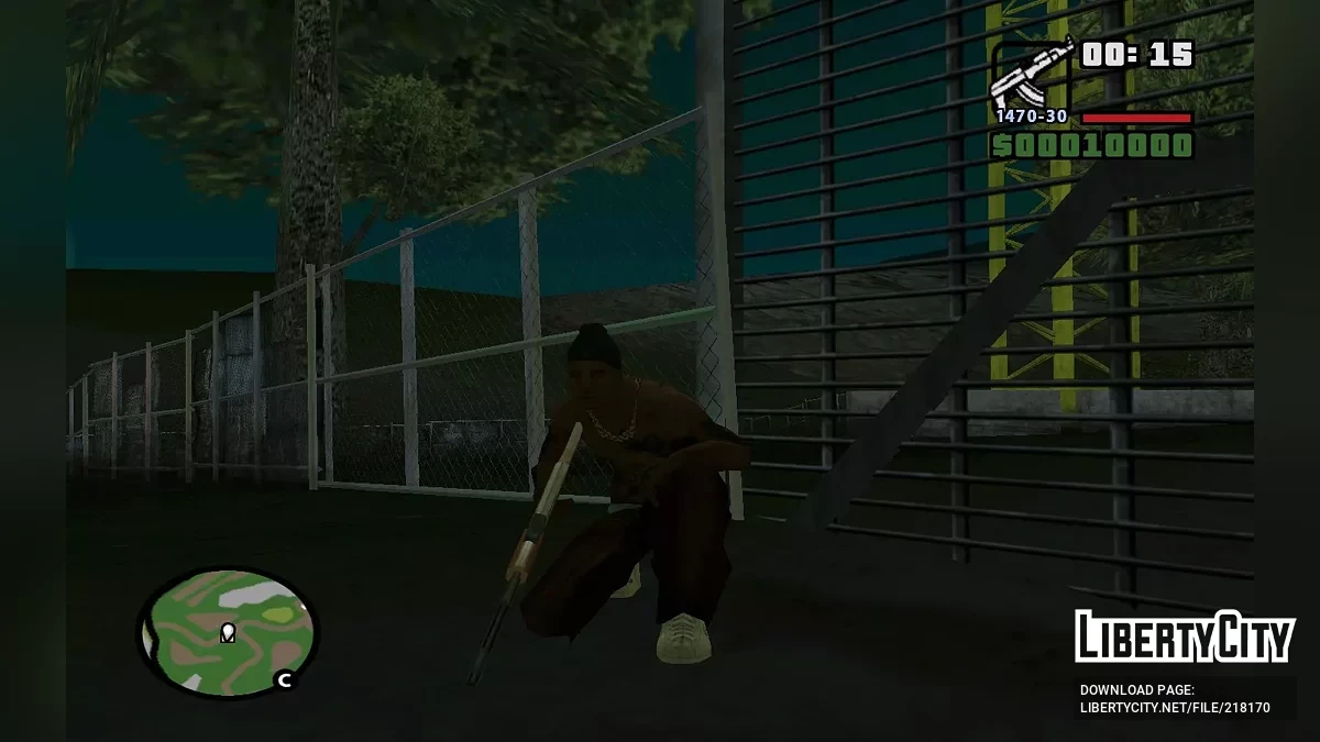 Новый год, SIZZZ и петухи / GTA San Andreas