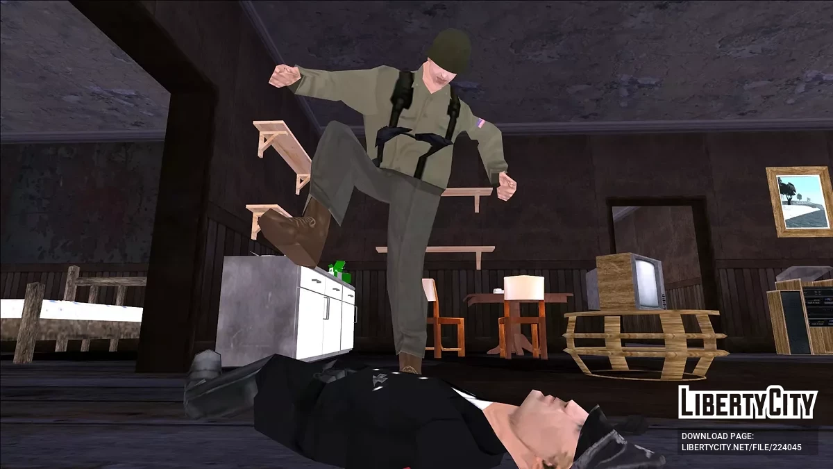 Война в Европе - 1. Орлиные глаза / GTA San Andreas