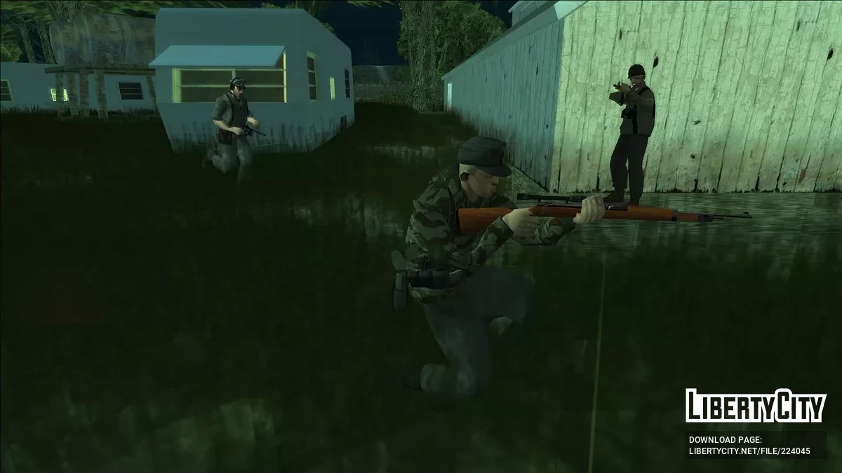 Война в Европе - 1. Орлиные глаза / GTA San Andreas