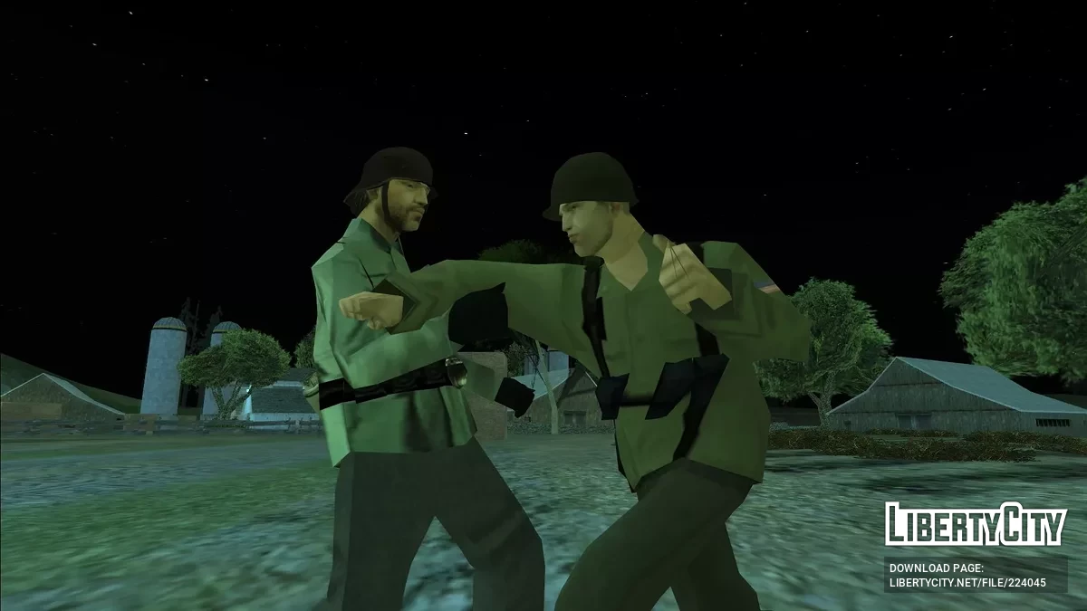 Война в Европе - 1. Орлиные глаза / GTA San Andreas