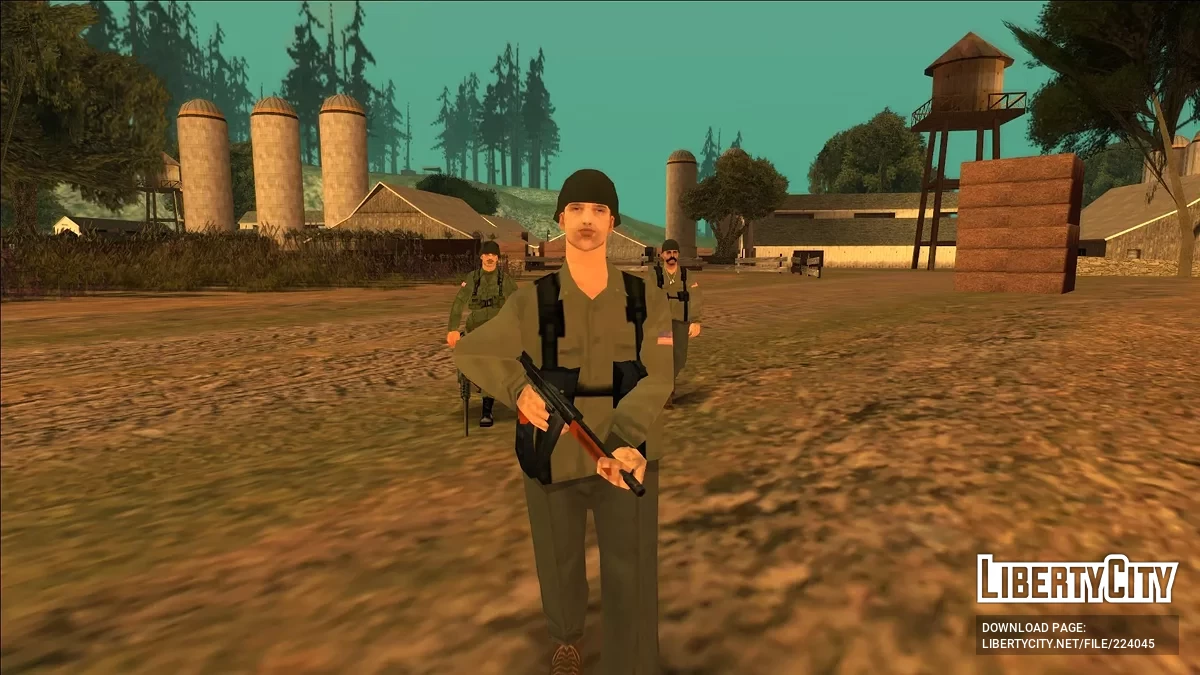 Война в Европе - 1. Орлиные глаза / GTA San Andreas