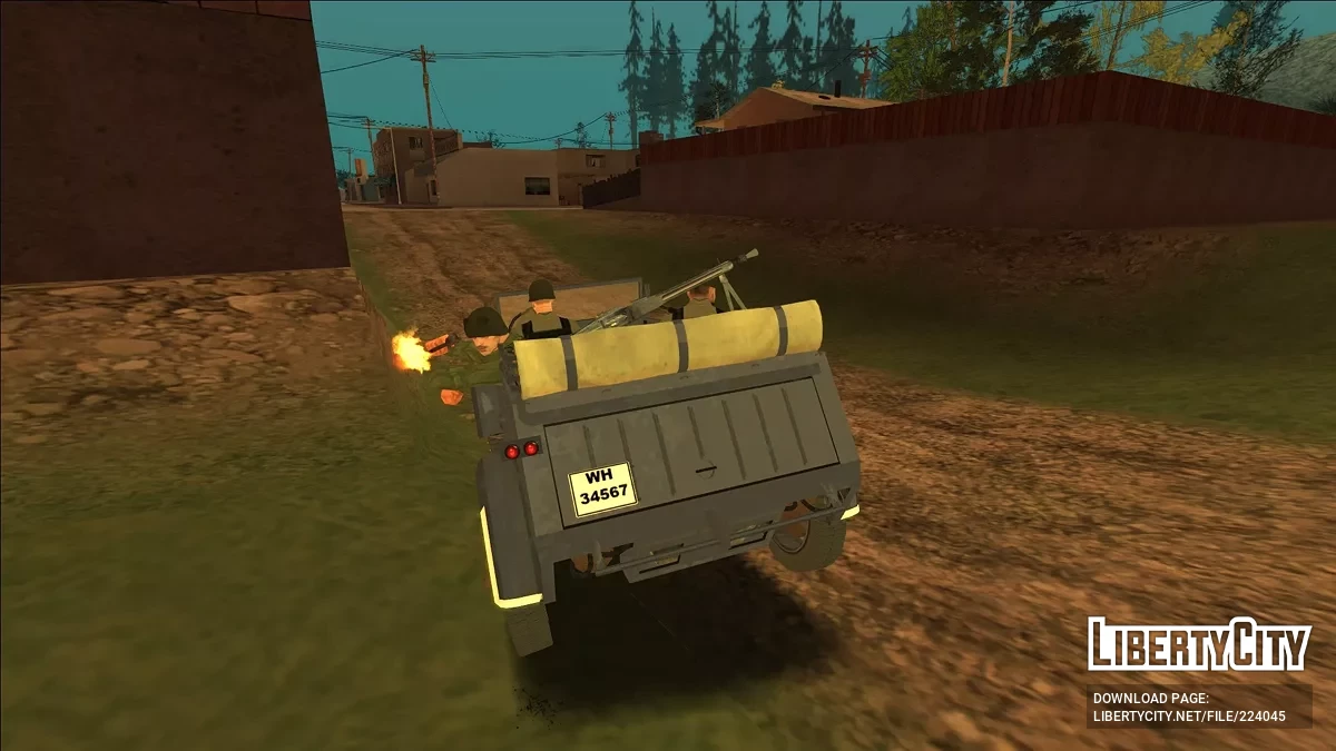 Война в Европе - 1. Орлиные глаза / GTA San Andreas