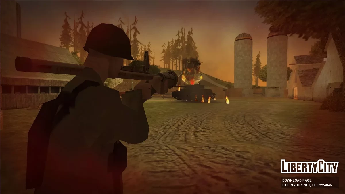 Война в Европе - 1. Орлиные глаза / GTA San Andreas