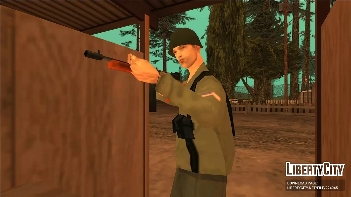 Война в Европе - 1. Орлиные глаза / GTA San Andreas