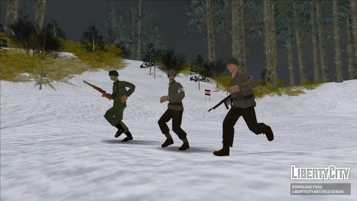 Война в Европе - 1. Орлиные глаза / GTA San Andreas