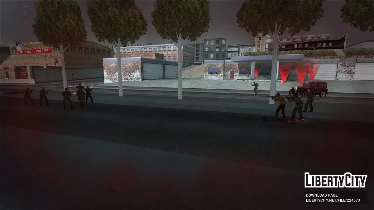 Война в Европе - 3. Красная тревога / GTA San Andreas