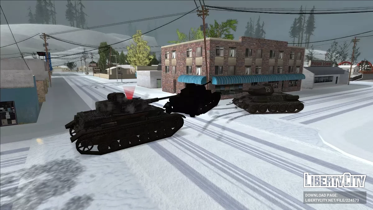 Война в Европе - 3. Красная тревога / GTA San Andreas